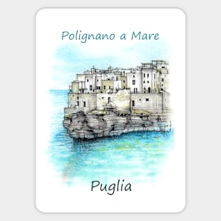 Polignano a Mare, Puglia, Italy Sticker